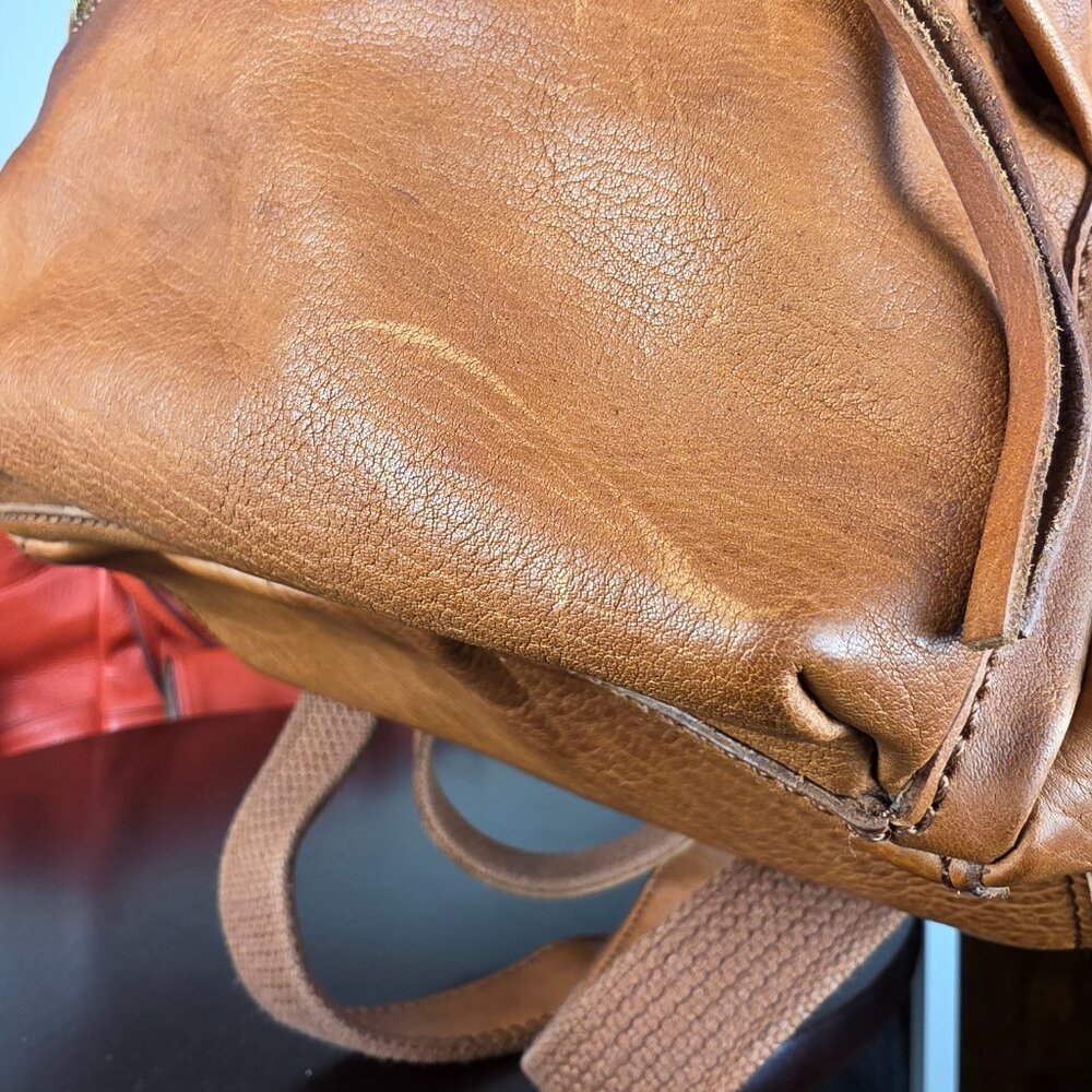 Madewell Lorimer Mini Backpack in English Saddle - Picture 9 of 10